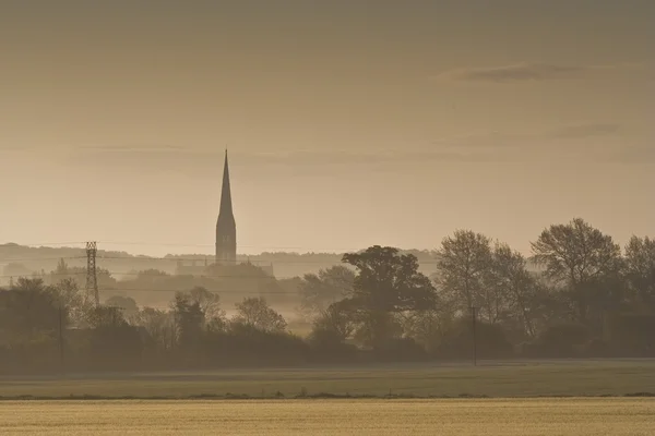 Katedra w Salisbury — Zdjęcie stockowe