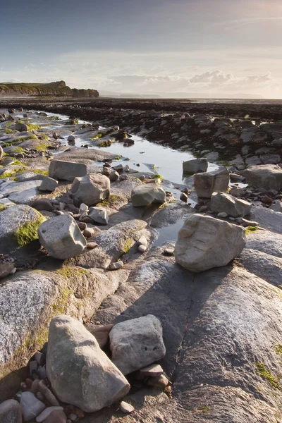 Spiaggia kilve — Foto Stock