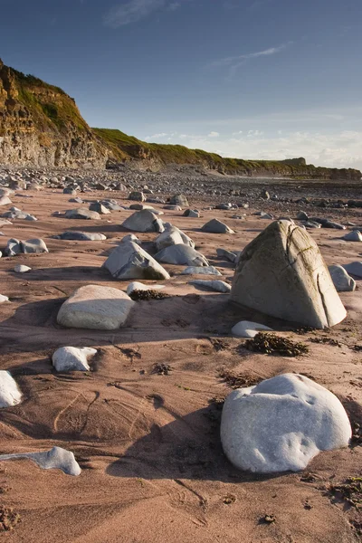 Kilve strand – stockfoto