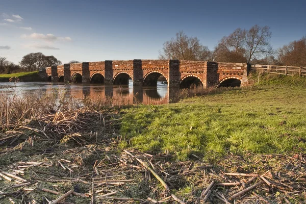 Ponte del mulino bianco — Foto Stock