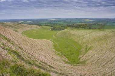 View on Manger in Uffington clipart