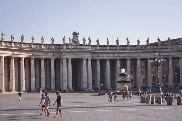 Berühmter Petersplatz — Stockfoto