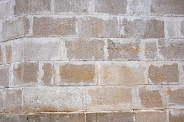 Duvardaki patern silikon tuğlalardan yapılmış. Dikişler ve düzensizlikler Trowell 'lendi. Tasarım Çözümlerinde Arkaplan Olarak Kullanılabilir