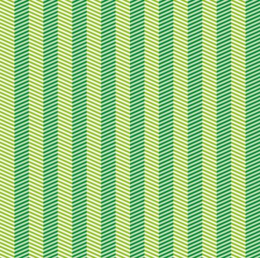 Renkli Yeşil Şeritlerin Kusursuz, Vektör Görüntüsü, Bir Pseudo Stereo Efekti Oluşturan Bir Sırayla Düzenlendi. Tasarım ve Tekstil 'de Muhtemel Uygulamalar