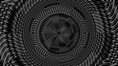 Tek renkli geometrik grafik desen