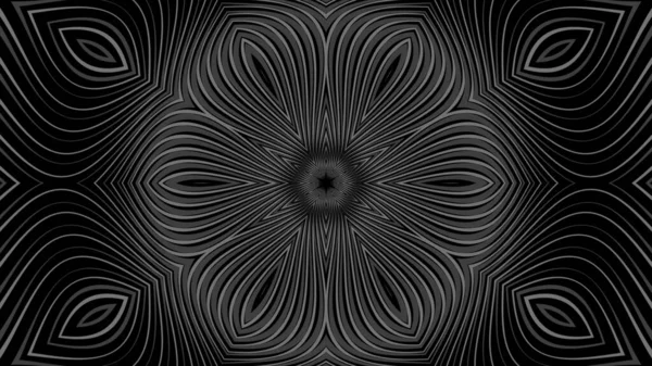 Un patrón gráfico geométrico monocromo — Foto de Stock