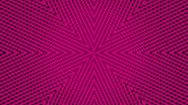 Eflatun renkli geometrik desen hareketi grafiği