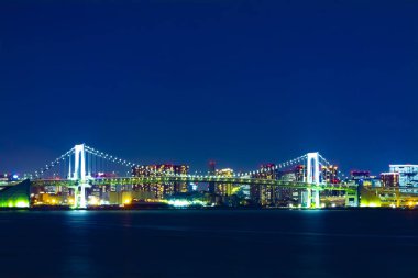 Bayarea iş kasabasında. Kouto Bölgesi Ariake Tokyo - 04.16.2019