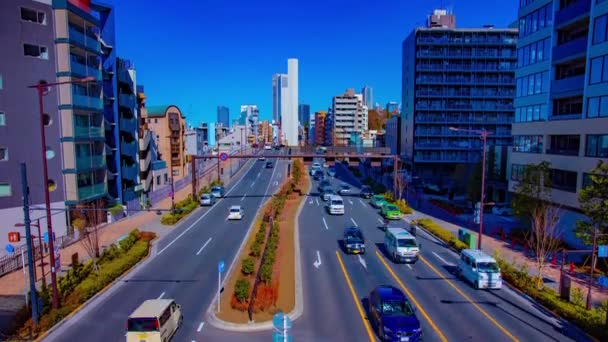 Belvárosi Utca Időeltolódása Elektromos Város Döntésénél Chiyoda Kerület Akihabara Tokió — Stock videók