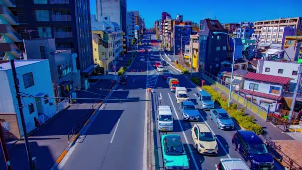 Хронология Улицы Центре Города Электрическом Городе Тиода Район Акияра Токио — стоковое видео