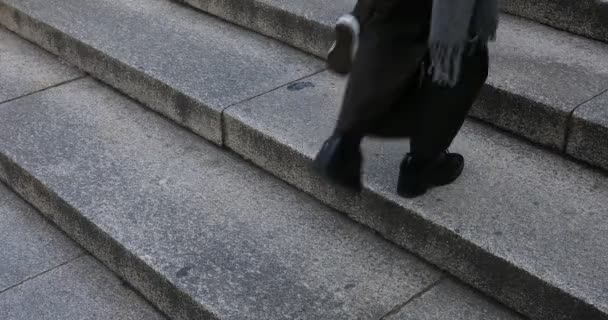 Orang Berjalan Dekat Kuil Kyoto Shi Higashiyama Japan 2018 Menerjang — Stok Video