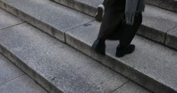 Paseando Gente Cerca Del Santuario Kyoto Shi Higashiyama Japón 2018 — Vídeo de stock