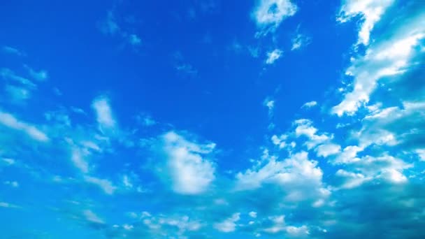 Nuages Laps Temps Dans Ciel Bleu Nerima Tokyo Japon 2018 — Video