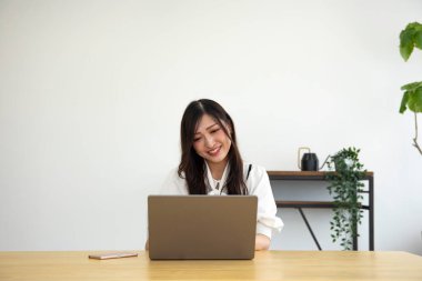 Tokyo Japan 06.19.2022. This working scene is acted by Japanese model in the office. High quality photography