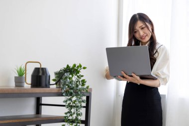 Tokyo Japan 06.19.2022. This working scene is acted by Japanese model in the office. High quality photography