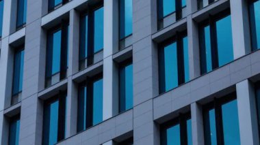 A timelapse of cloud reflecting the building in the business town long shot zoom. High quality 4k footage. Chiyoda district Koujimachi Tokyo Japan 07.28.2022 Here is a center of the city in Tokyo. 