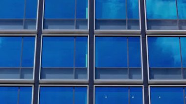 A timelapse of cloud reflecting the building in the business town long shot zoom. High quality 4k footage. Chiyoda district Koujimachi Tokyo Japan 07.28.2022 Here is a center of the city in Tokyo. 