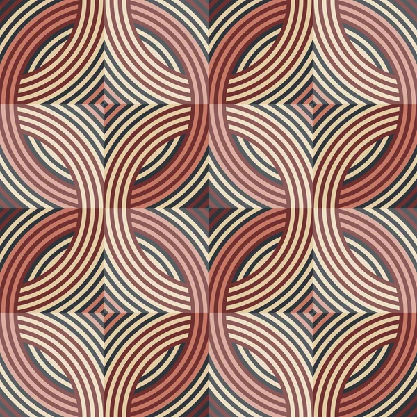 レトロな壁紙のシームレスなパターン — ストックベクタ