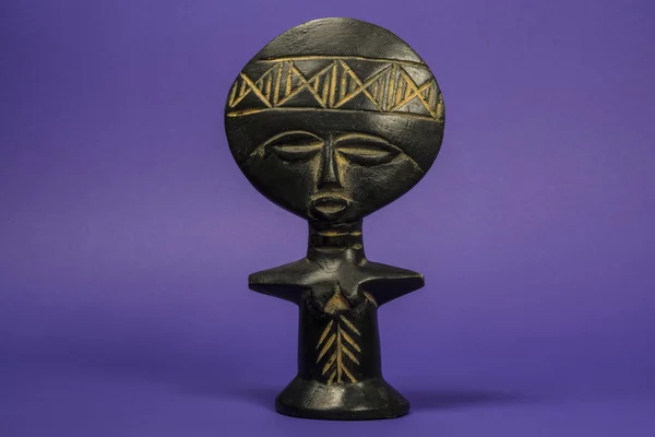 Boneca de fertilidade africana — Fotografia de Stock