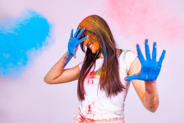 Hintli kişi harika bir titreşim havası, gelenek ve kültürel miras konsepti.