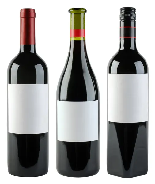 Wine Bottles Template — Stock Photo, Image