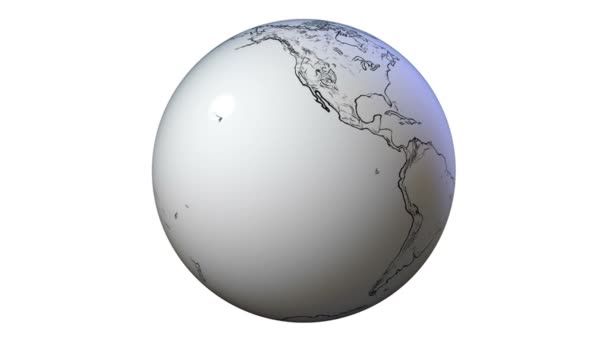Kézzel rajzolt globe