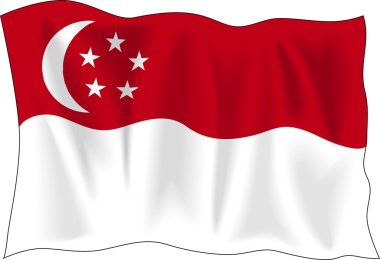 Singapur bayrağı