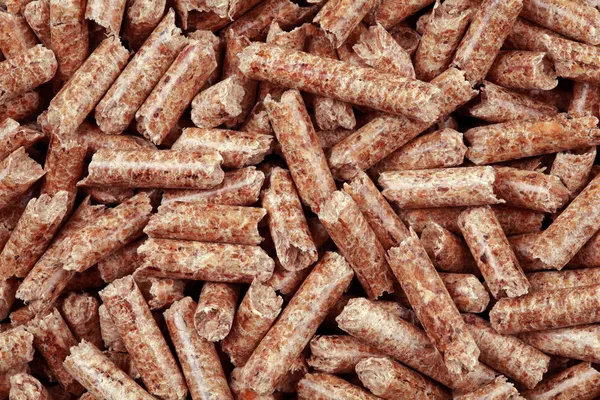 Wooden Pellets Background — Stock Photo, Image