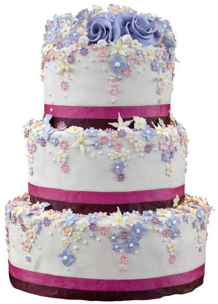 Wedding Cake Cutout — Stock Photo, Image