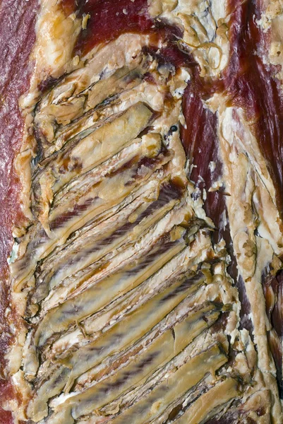 Droge rib spek — Stockfoto