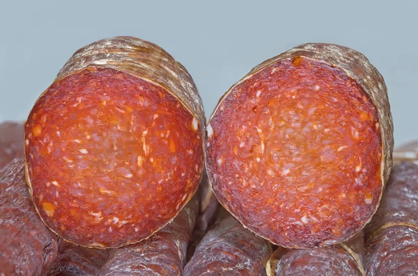 Хорватская куленская колбаса — стоковое фото
