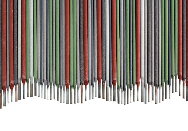 Welding Sticks Cutout — Stock Photo, Image