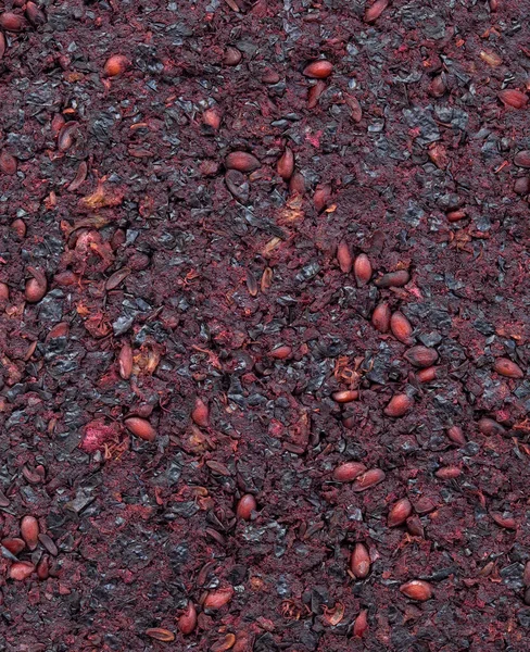 Mulched Aronia Squeezed Pellets Fundo — Fotografia de Stock