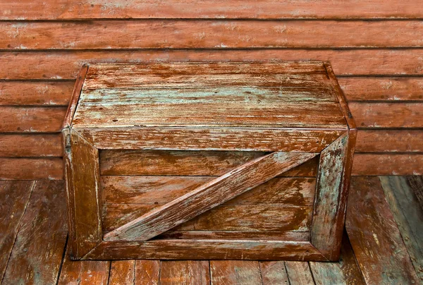 Old wooden box — Stock Photo, Image