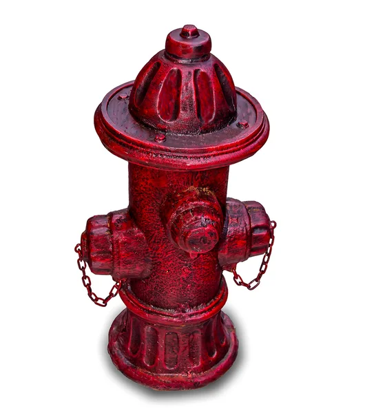 Požární hydrant izolované na bílém pozadí — Stock fotografie