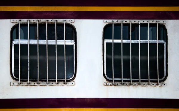 Okna pociągu — Zdjęcie stockowe