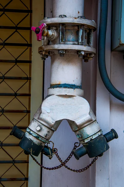 Standpipe verbinding — Stockfoto