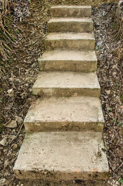 Старая лестница — стоковое фото