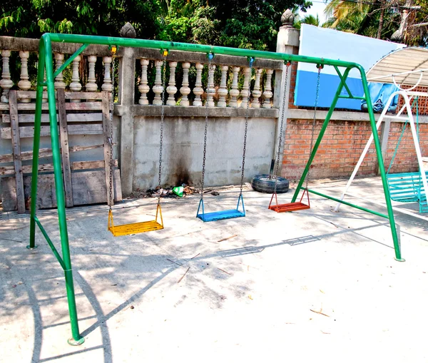 El colorido del parque infantil —  Fotos de Stock