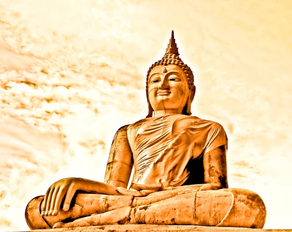 Lo status di Buddha — Foto Stock