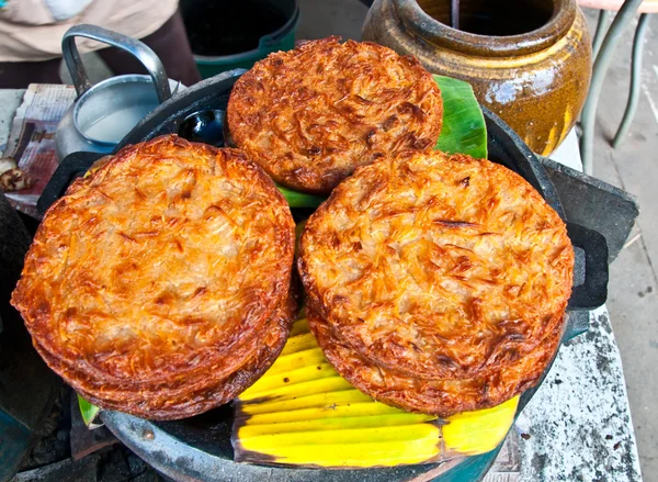 Pfannkuchen im thailändischen Stil — Stockfoto