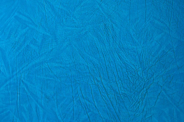 A textura de couro azul — Fotografia de Stock