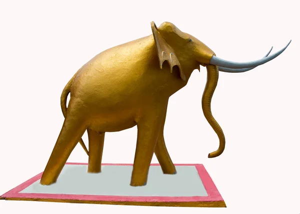 The Golden elephant — Stock Photo, Image