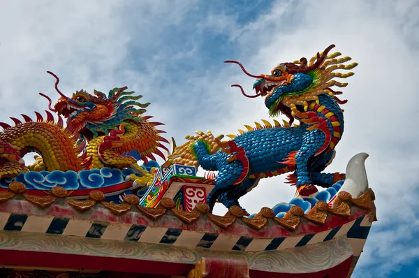 The Dragon status — Stock Photo, Image