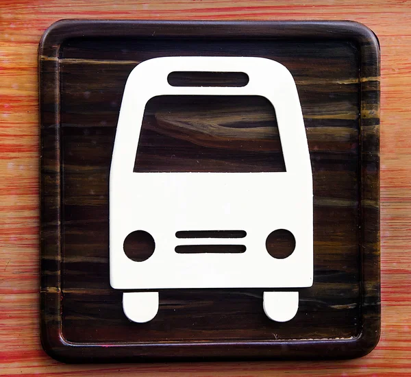 Sign of Bus — Stock Photo, Image