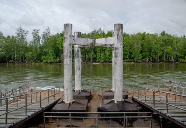 Pier phangnga Tayland Körfezi