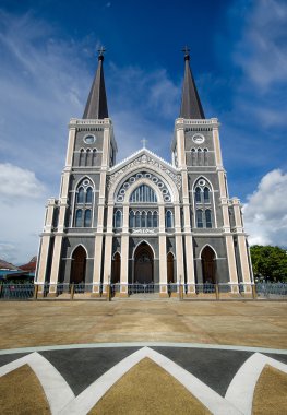 eski Roma Katolik Kilisesi Hıristiyanlık Chanthaburi ili