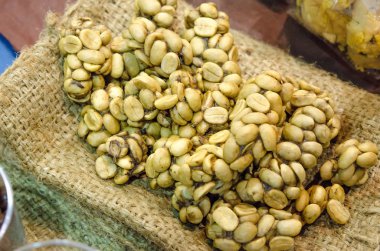 kahve çekirdekleri - misk kahve - kopi luwak