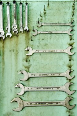 İngiliz anahtarı araçları farklı bir boyutunu ayarla