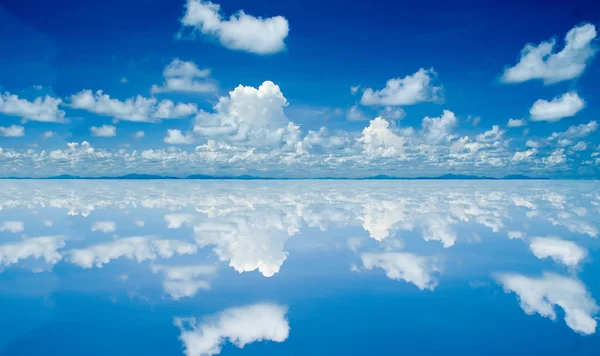 White cloud on sky background — Stock Photo, Image